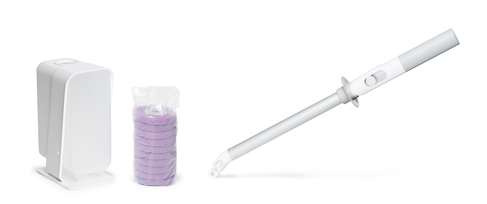 Disposable Toilet Brush with Cleaning Solution details