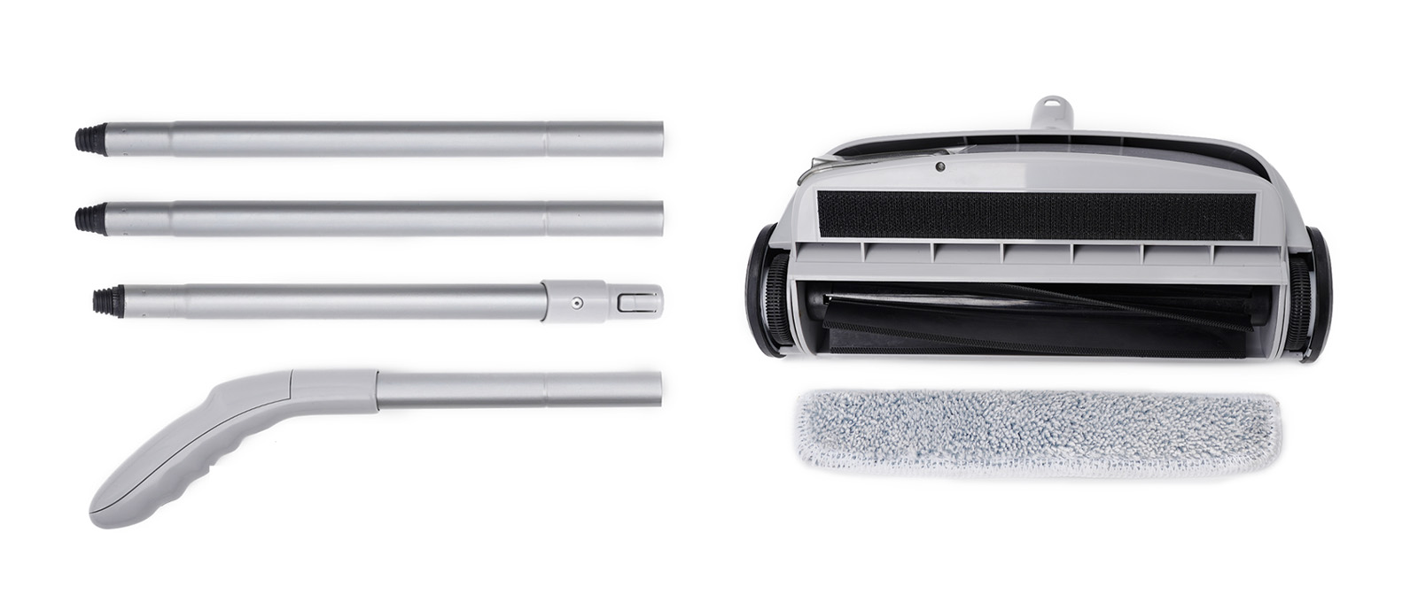 Manual Hand Push Carpet Floor Sweeper with Mop parts details