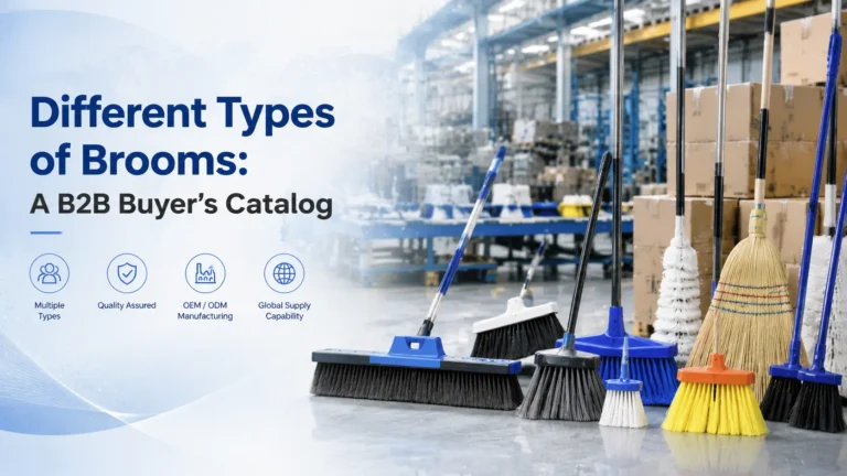 Different Types of Brooms A B2B Buyer’s Catalog